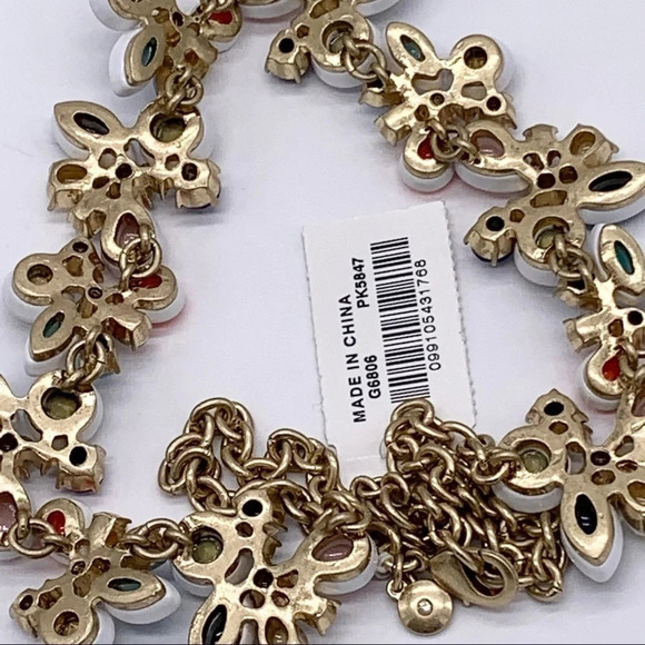 J. Crew Mixed Pastel Brulee Necklace - Picture 3 of 4